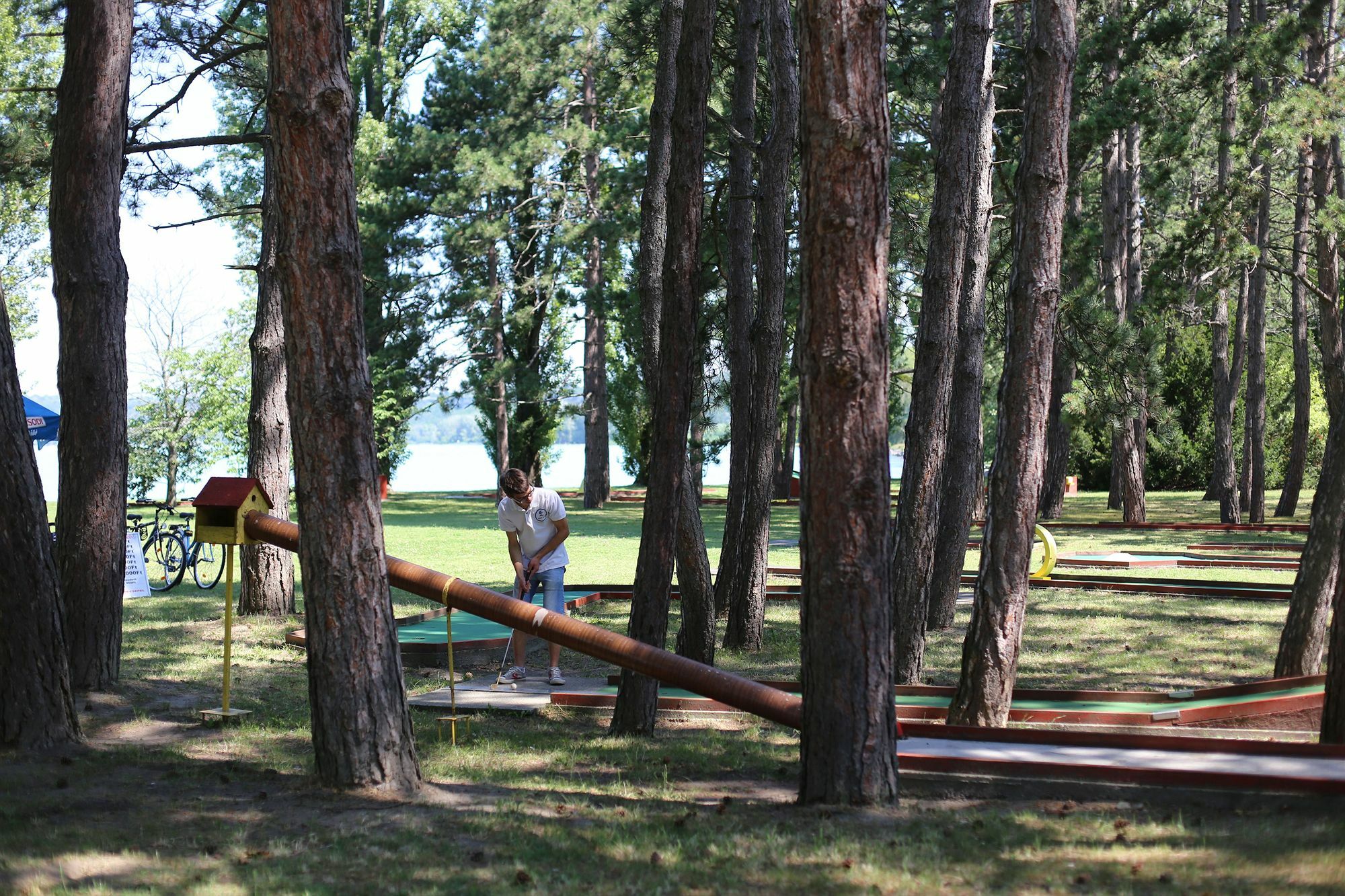 Club Aliga Retro Resort Balatonvilágos Esterno foto